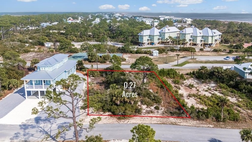 SOUTH CAPE HOMESITE with GULF AND BAY ACCESS! Boasting a - Beach Lot for sale in Cape San Blas, Florida on Beachhouse.com