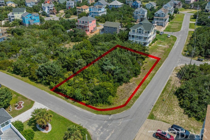 This 12,500 SqFt lot in the prestigious Kinnakeet Shores - Beach Lot for sale in Avon, North Carolina on Beachhouse.com