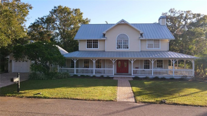 One of a kind, custom home with exceptional curb appeal, room to - Beach Home for sale in Tarpon Springs, Florida on Beachhouse.com