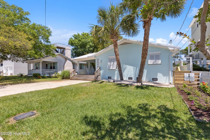 Discover coastal charm in this beautifully reimagined 1960s - Beach Home for sale in Carolina Beach, North Carolina on Beachhouse.com
