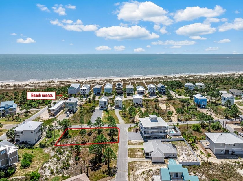 Generous-sized corner lot in a great location on the south Cape! - Beach Lot for sale in Cape San Blas, Florida on Beachhouse.com