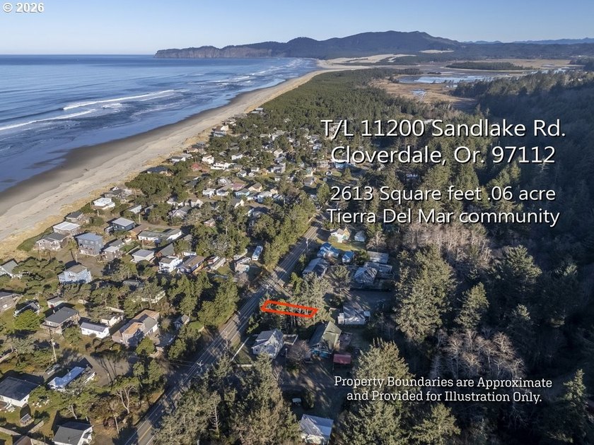 Lot located in Tierra Del Mar on the Oregon Coast! Stunning - Beach Lot for sale in Cloverdale, Oregon on Beachhouse.com