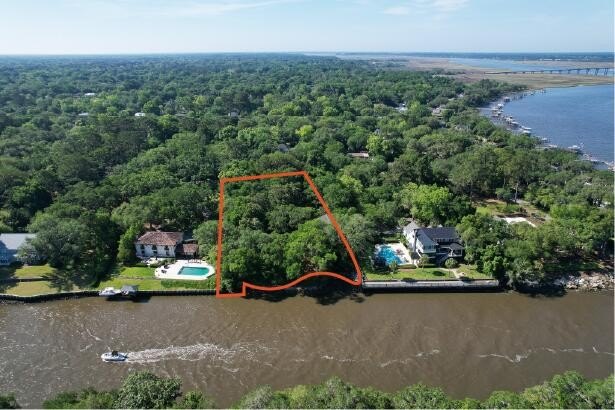 Rare opportunity to own a large 1.5-acre waterfront lot on - Beach Lot for sale in Charleston, South Carolina on Beachhouse.com