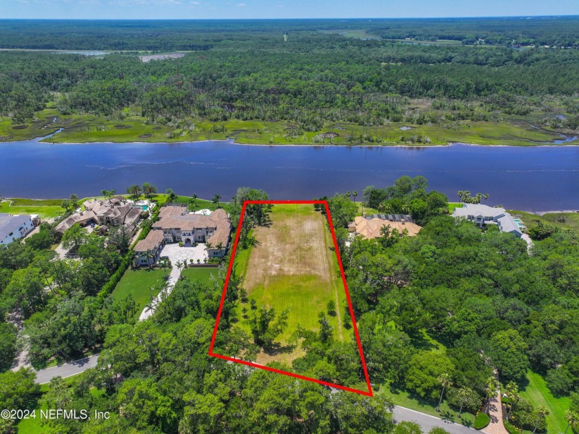 Massive 2 acre Intracoastal lot in the prestigious Harbour - Beach Lot for sale in Ponte Vedra Beach, Florida on Beachhouse.com