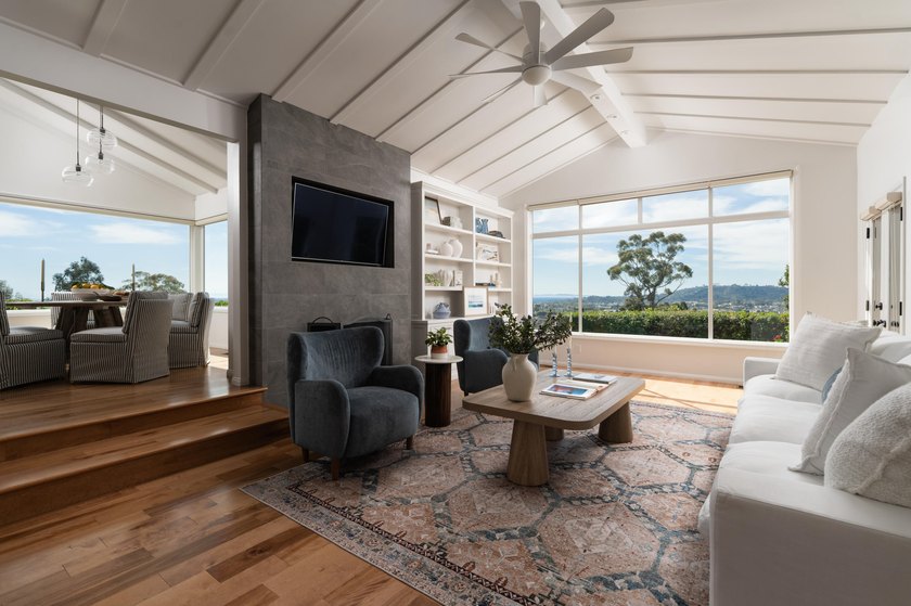 Set quietly above the city in the highly coveted Eucalyptus Hill - Beach Home for sale in Santa Barbara, California on Beachhouse.com