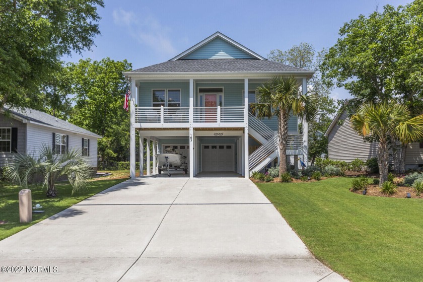 Beautiful, better-than-new 2020 home located on the West end of - Beach Home for sale in Oak Island, North Carolina on Beachhouse.com