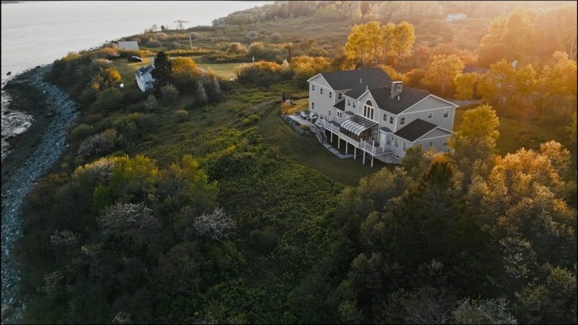 This stunning and expansive oceanfront colonial is a unique find - Beach Home for sale in Machiasport, Maine on Beachhouse.com