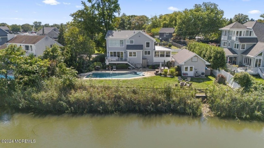 MUST SEE!  Completely rebuilt in 2021, this fantastic WATERFRONT - Beach Home for sale in Oceanport, New Jersey on Beachhouse.com