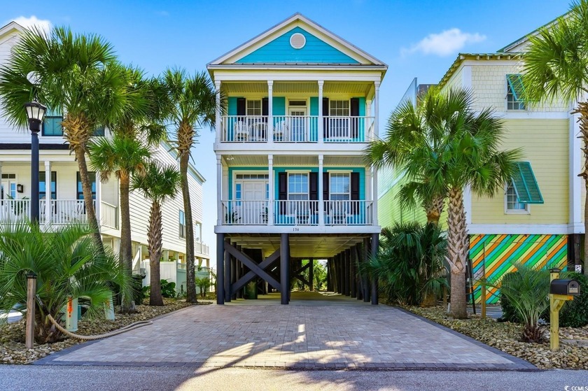 Welcome to your oceanfront escape -- a stunning seaside - Beach Home for sale in Surfside Beach, South Carolina on Beachhouse.com