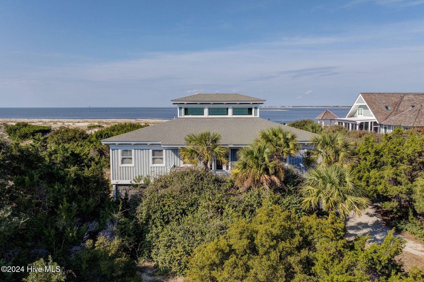 Waterfront home located where the Cape Fear River meets the - Beach Home for sale in Bald Head Island, North Carolina on Beachhouse.com