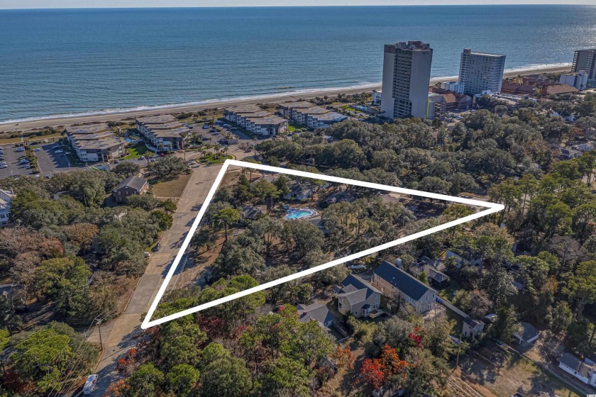 A rare investment opportunity to own a 2.3 acres seven detached - Beach Lot for sale in Myrtle Beach, South Carolina on Beachhouse.com