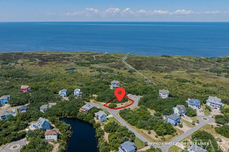 Welcome to this beautiful lot in the prestigious Kinnakeet - Beach Lot for sale in Avon, North Carolina on Beachhouse.com