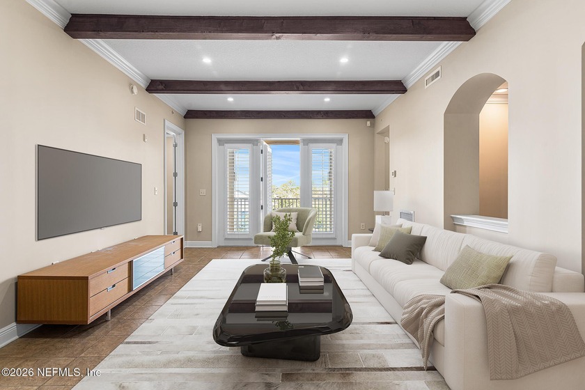 TOP FLOOR Santana plan w/serene treetop views in the sought - Beach Condo for sale in Jacksonville Beach, Florida on Beachhouse.com