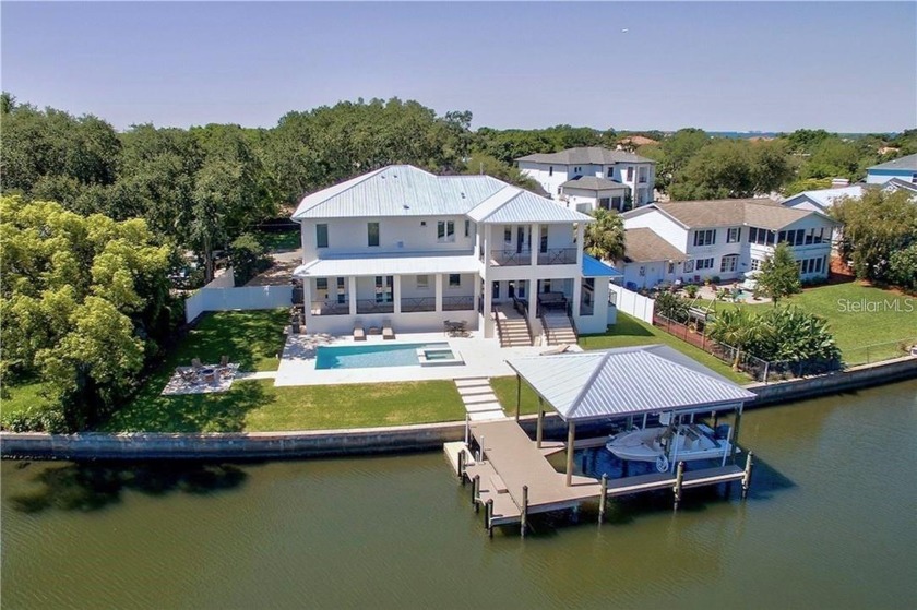 This magnificent custom built waterfront pool home exemplifies - Beach Home for sale in Tampa, Florida on Beachhouse.com