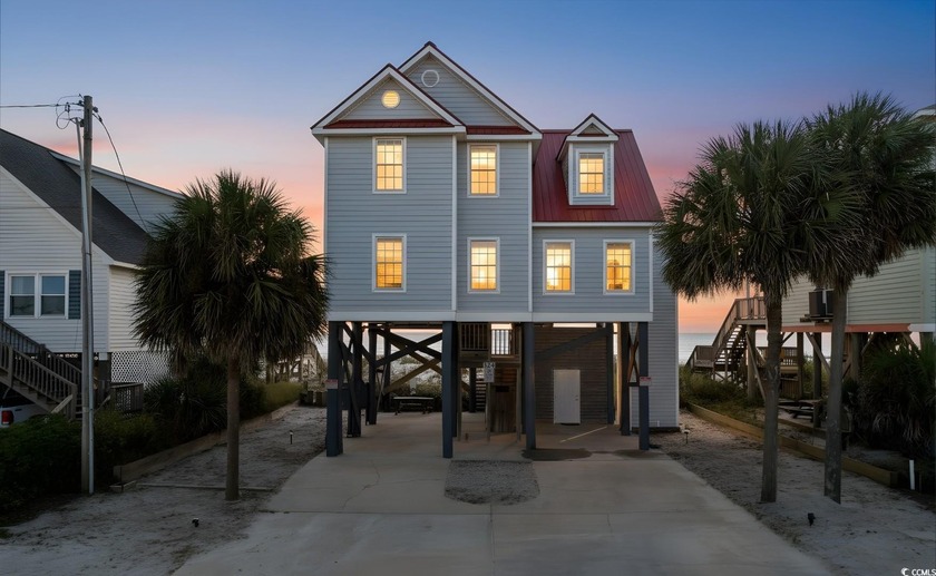 Welcome to 324 S Waccamaw Dr --- a true oceanfront escape in the - Beach Home for sale in Murrells Inlet, South Carolina on Beachhouse.com