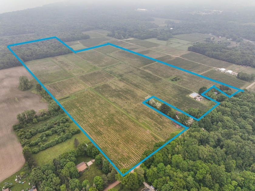 Blueberry Farm + Hunting Land | 68 Acres of Opportunity Build - Beach Acreage for sale in Benton Harbor, Michigan on Beachhouse.com