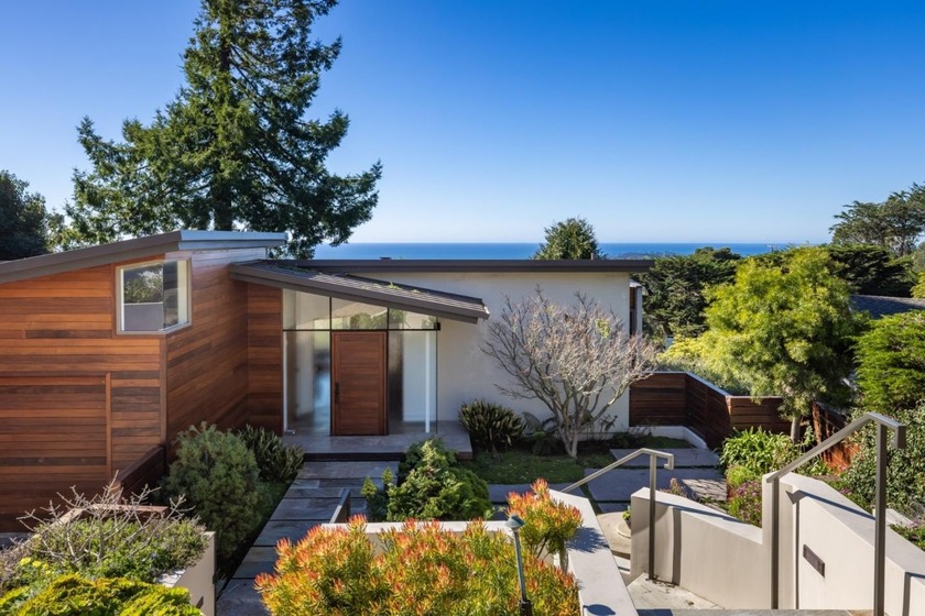 Perched upon one of Carmel Woods amazing ocean view lots, stands - Beach Home for sale in Carmel, California on Beachhouse.com