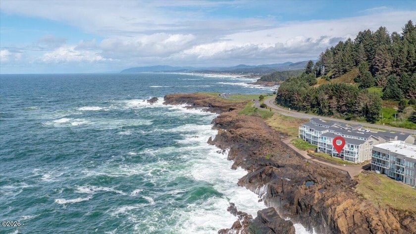 Experience ultimate coastal living from this premier OCEANFRONT - Beach Condo for sale in Depoe Bay, Oregon on Beachhouse.com