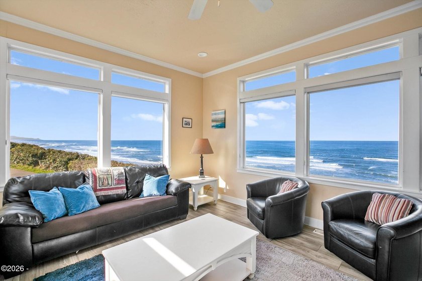 Stunning panoramic Pacific Ocean front views define this - Beach Home for sale in Lincoln City, Oregon on Beachhouse.com