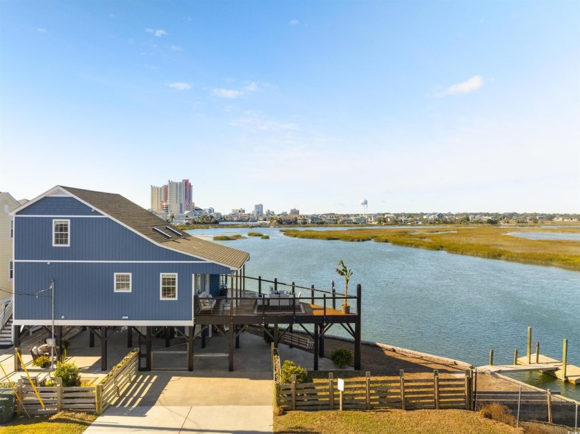 RARE END CHANNEL HOME WITH BEAUTIFUL PANORAMIC VIEWS! This 3 - Beach Home for sale in North Myrtle Beach, South Carolina on Beachhouse.com