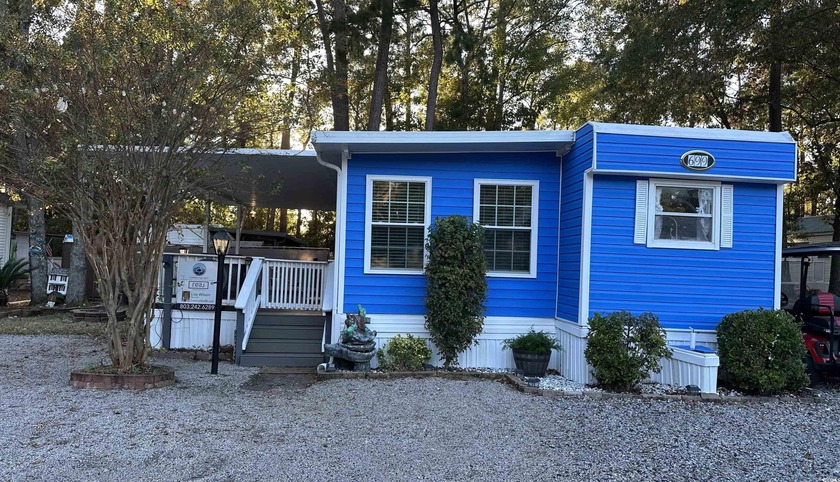 This fully furnished 2-bedroom, 1-bath park model manufactured - Beach Home for sale in Myrtle Beach, South Carolina on Beachhouse.com