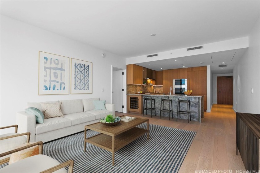 Discover unparalleled luxury in this high floor, corner-end - Beach Condo for sale in Honolulu, Hawaii on Beachhouse.com