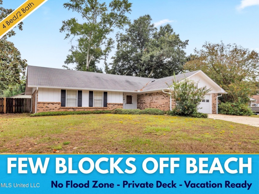 This beautifully updated home is move-in ready and currently - Beach Home for sale in Gulfport, Mississippi on Beachhouse.com