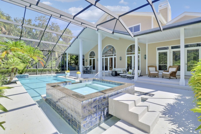 Elegant 4BR/5.1BA pool home in prestigious Indian Trails - Beach Home for sale in Indian River Shores, Florida on Beachhouse.com