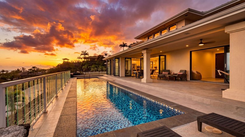 Perched at the end of a quiet cul-de-sac within the gated - Beach Home for sale in Kailua Kona, Hawaii on Beachhouse.com