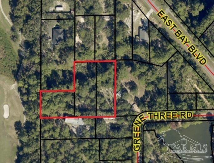 Three (3) adjacent lots combined for one sale - 1.46 acres total - Beach Lot for sale in Navarre, Florida on Beachhouse.com