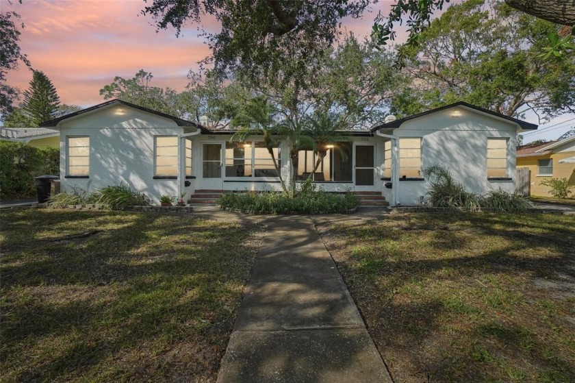 An Immaculate Charming Income producing Duplex with a 2 car - Beach Townhome/Townhouse for sale in St. Petersburg, Florida on Beachhouse.com