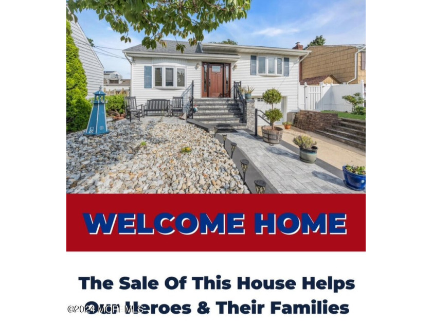 THE SALE OF THIS HOUSE HELPS OUR HEROES  THEIR FAMILIES(TM) - Beach Home for sale in Leonardo, New Jersey on Beachhouse.com