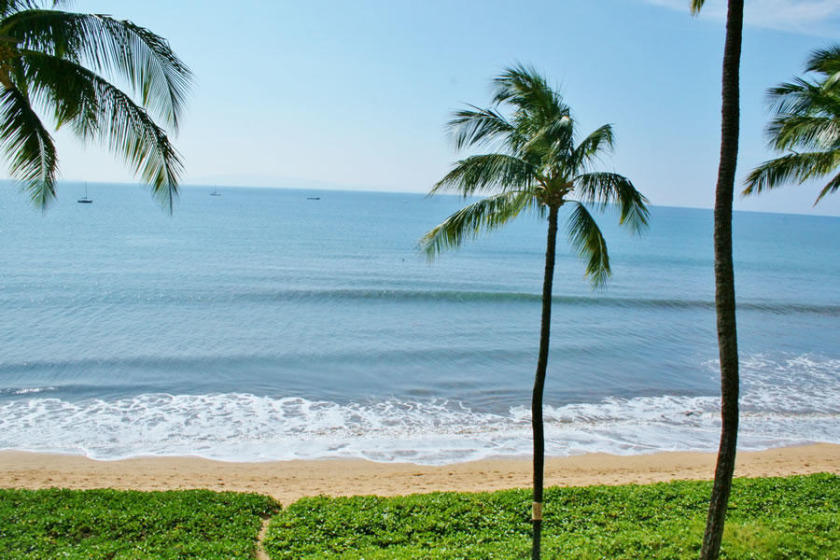 Stunning Beach Front Views!! - Sugar Beach #418 - Beach Vacation Rentals in Kihei, Maui, Hawaii on Beachhouse.com