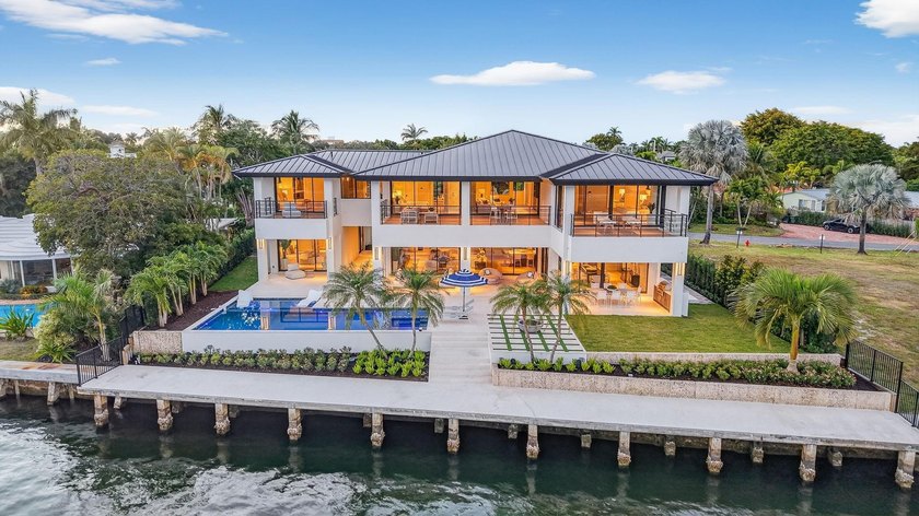 Located on a premier direct Intracoastal isle overlooking Birch - Beach Home for sale in Fort Lauderdale, Florida on Beachhouse.com