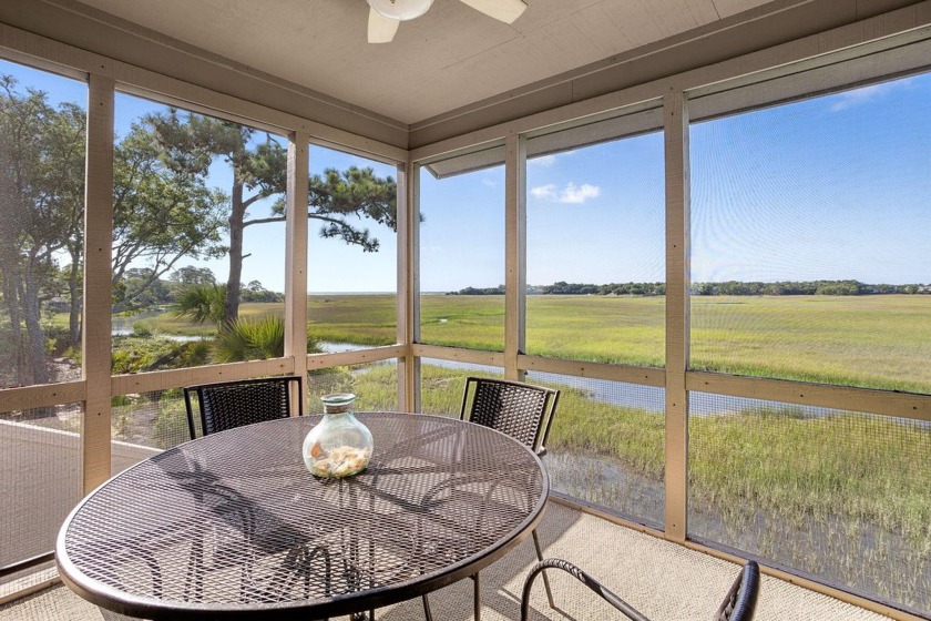 Updated, two bedroom, two and a half bath townhouse overlooking - Beach Home for sale in Seabrook Island, South Carolina on Beachhouse.com