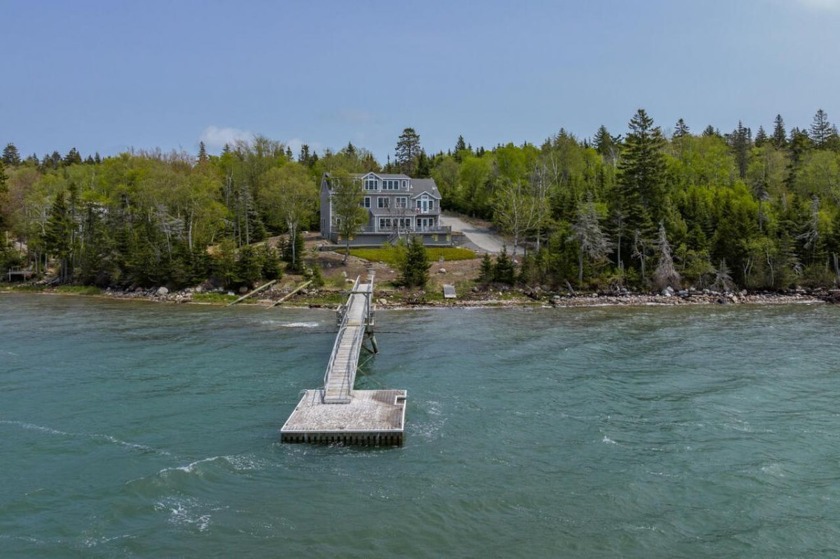Spectacular one-of-a kind ocean front estate with private deep - Beach Home for sale in Steuben, Maine on Beachhouse.com