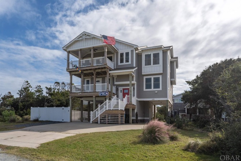 Discover the luxury of coastal living in this custom-designed - Beach Home for sale in Duck, North Carolina on Beachhouse.com