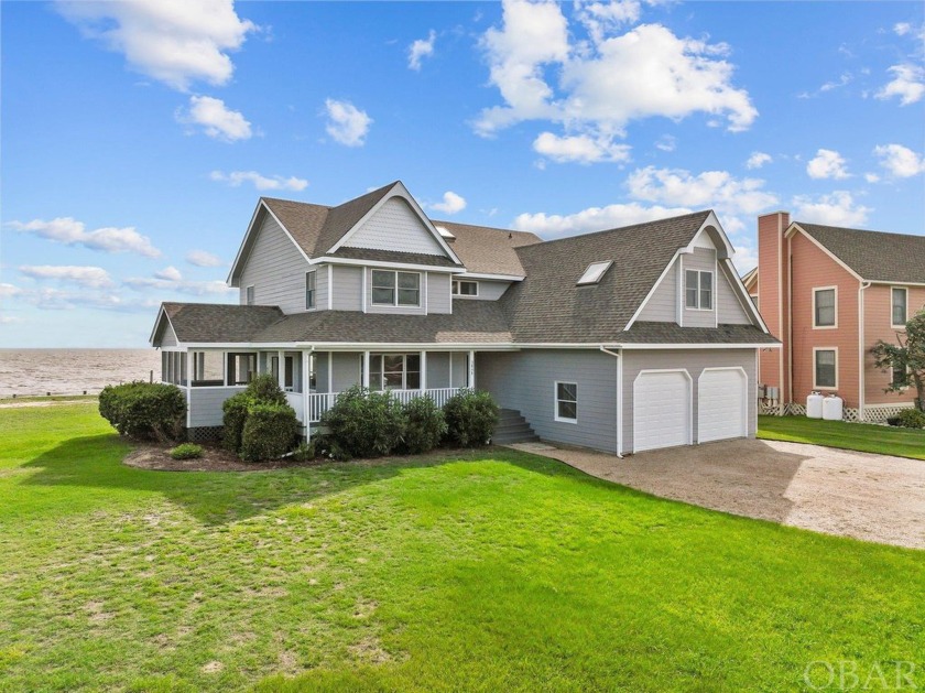 WATERFRONT PARADISE! UNMATCHED OBX VIEWS! Nestled on a premium - Beach Home for sale in Kitty Hawk, North Carolina on Beachhouse.com