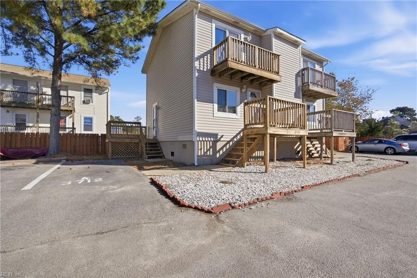 Water views from the Great room, primary bedroom & deck. This - Beach Townhome/Townhouse for sale in Norfolk, Virginia on Beachhouse.com