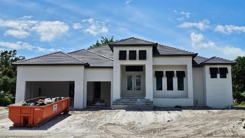 This luxury, brand new home is situated on a rare X-Zone - Beach Home for sale in Marco Island, Florida on Beachhouse.com