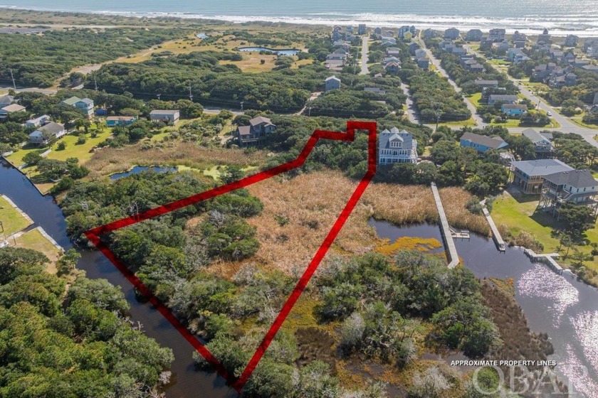 Discover a rare opportunity to own a private canalfront homesite - Beach Lot for sale in Frisco, North Carolina on Beachhouse.com