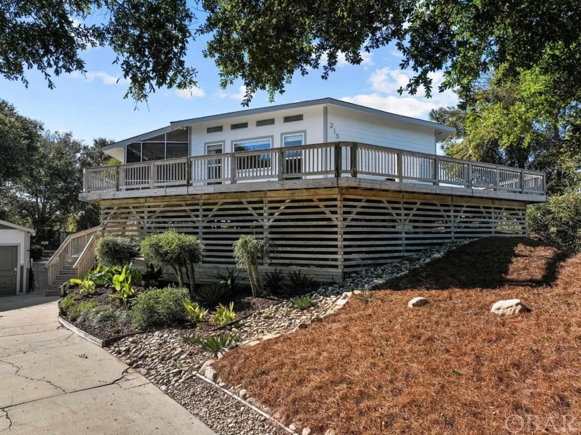 Welcome to the Heritage House- this unique round house offers a - Beach Home for sale in Kitty Hawk, North Carolina on Beachhouse.com