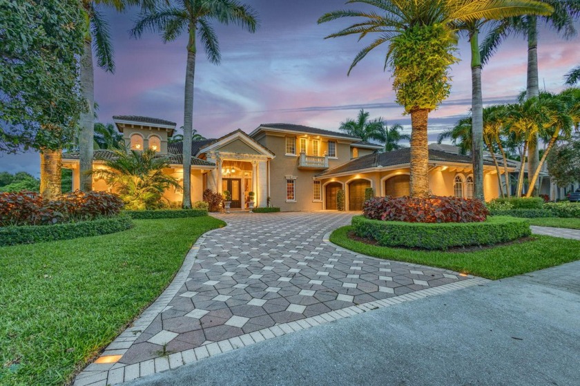 Exceptional estate pool home privately nestled on the 17th hole - Beach Home for sale in West Palm Beach, Florida on Beachhouse.com