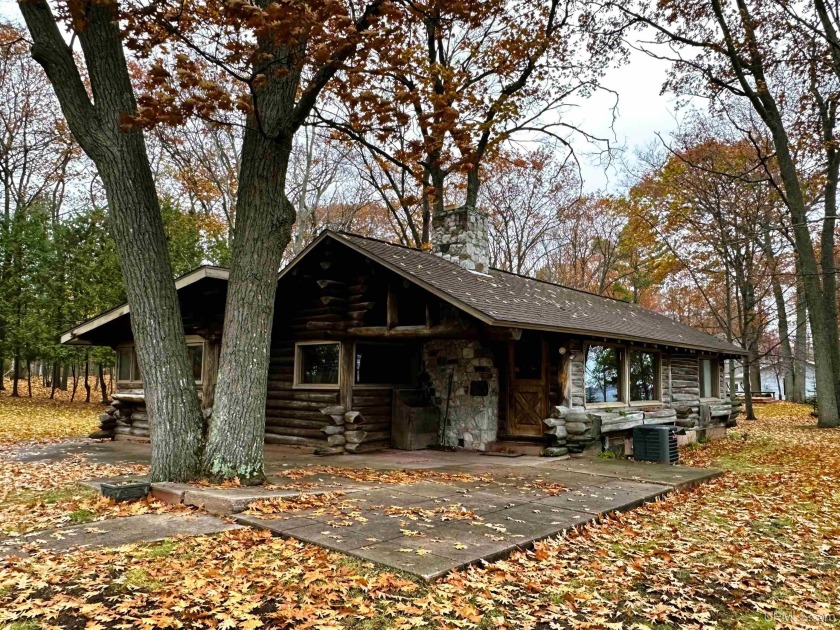 Two homes for one great price! The first is a cozy log cabin - Beach Home for sale in Gladstone, Michigan on Beachhouse.com