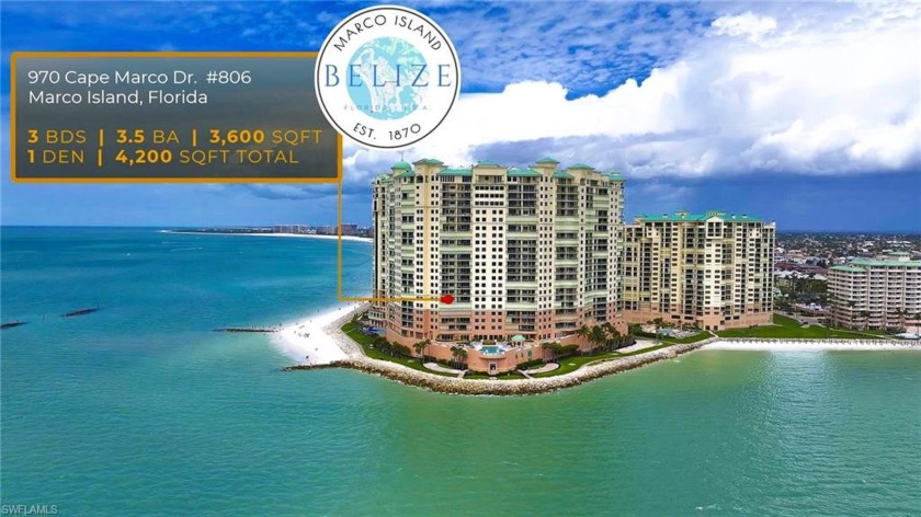 Immerse yourself in the pinnacle of coastal luxury with this - Beach Condo for sale in Marco Island, Florida on Beachhouse.com