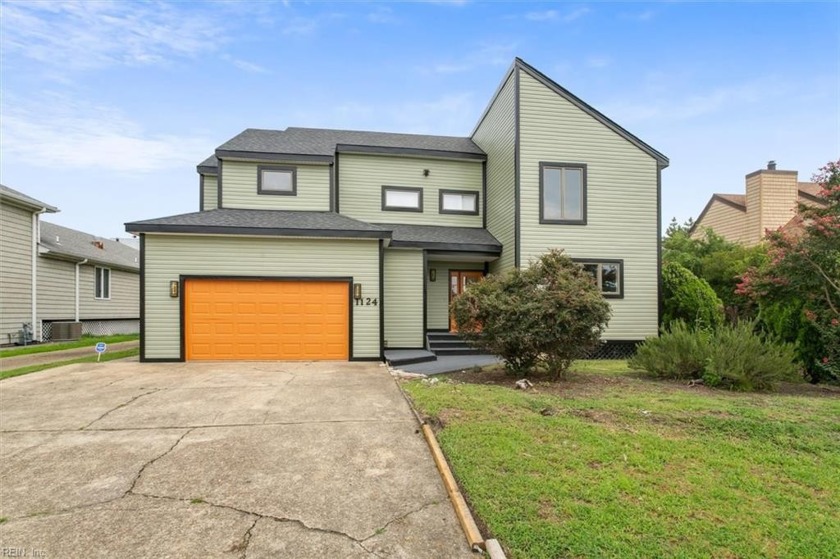 This contemporary home is located on a quiet street in the area - Beach Home for sale in Norfolk, Virginia on Beachhouse.com