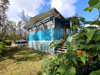 Tranquil off-grid space in the Ohia forest. This well-built, 1 - Beach Home for sale in Mountain View, Hawaii on Beachhouse.com