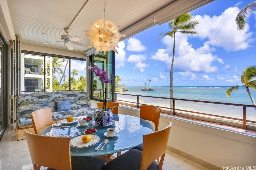 Rarely Available: DIRECT OCEANFRONT KAHALA BEACH with EV - Beach Condo for sale in Honolulu, Hawaii on Beachhouse.com