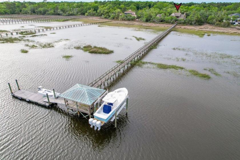 Nestled along the serene shores of Nowell Creek, this - Beach Home for sale in Charleston, South Carolina on Beachhouse.com