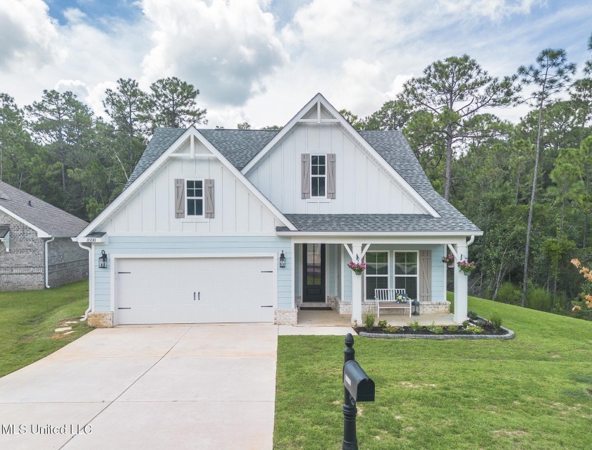 Enjoy morning coffee on the back deck and watch the deer begin - Beach Home for sale in Diamondhead, Mississippi on Beachhouse.com